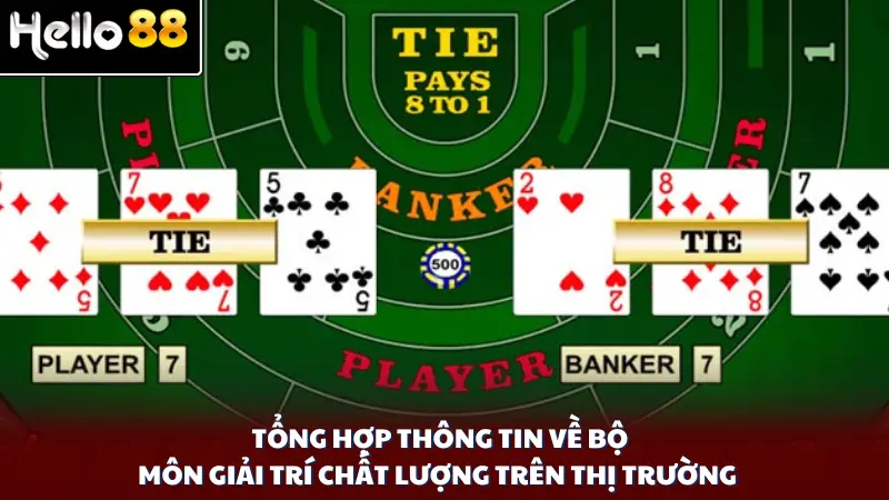 Tổng hợp thông tin về bộ môn giải trí chất lượng trên thị trường 